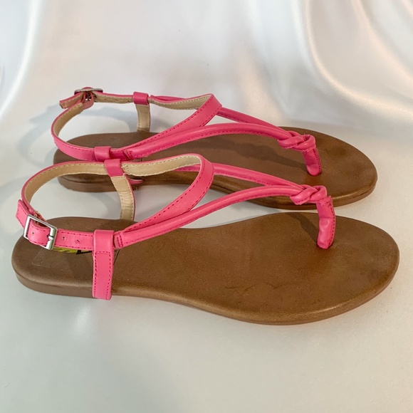 Volatile Hot Pink Strappy Sandals - Size 7 - Picture 4 of 9
